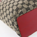 GUCCI GG Canvas Tote Bag Beige Gold 002 1098 4025 Auth 152056-16