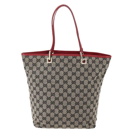 GUCCI GG Canvas Tote Bag Beige Gold 002 1098 4025 Auth 152056 - 0