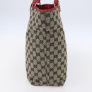 GUCCI GG Canvas Tote Bag Beige Gold 002 1098 4025 Auth 152056-3