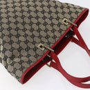 GUCCI GG Canvas Tote Bag Beige Gold 002 1098 4025 Auth 152056-6