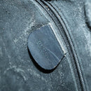 GUCCI Bamboo Shoulder Bag Suede 2way Black Gold 001 2058 1638 0 Auth 152069-19