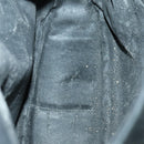 GUCCI Bamboo Shoulder Bag Suede 2way Black Gold 001 2058 1638 0 Auth 152069-10