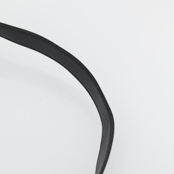 GUCCI Bamboo Shoulder Bag Suede 2way Black Gold 001 2058 1638 0 Auth 152069