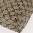 GUCCI GG Supreme Web Sherry Line Tote Bag PVC Beige Red 39 02 003 Auth 152070-15