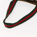 GUCCI GG Supreme Web Sherry Line Tote Bag PVC Beige Red 39 02 003 Auth 152070-7