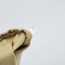 PRADA Shoulder Bag Nylon Beige Silver Auth 152076-12