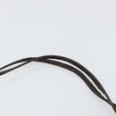 FENDI Zucca Canvas Shoulder Bag Black Brown Auth 152077-14