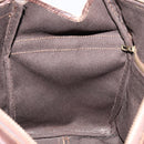 CELINE C Sulky Boston Bag Canvas Brown Auth 152078-19