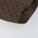 CELINE Macadam Canvas Tote Bag PVC Brown Auth 152082-9