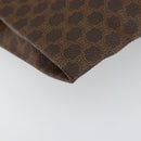 CELINE Macadam Canvas Tote Bag PVC Brown Auth 152082-14