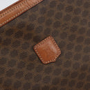 CELINE Macadam Canvas Tote Bag PVC Brown Auth 152082-17