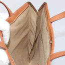 CELINE Macadam Canvas Tote Bag PVC Brown Auth 152082-18