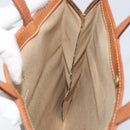 CELINE Macadam Canvas Tote Bag PVC Brown Auth 152082-19