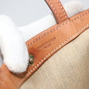 CELINE Macadam Canvas Tote Bag PVC Brown Auth 152082-12