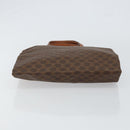 CELINE Macadam Canvas Tote Bag PVC Brown Auth 152082-5