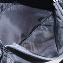 PRADA Shoulder Bag Nylon Black Silver Auth 152083-26