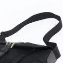 PRADA Shoulder Bag Nylon Black Silver Auth 152083-14