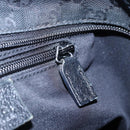 GUCCI GG Canvas Web Sherry Line Hand Bag Black Red Green 131228 Auth 152084-19