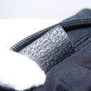 GUCCI GG Canvas Web Sherry Line Hand Bag Black Red Green 131228 Auth 152084-12