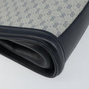 GUCCI Micro GG Supreme Shoulder Bag PVC Navy Gold 004 113 0364 Auth 152086-14