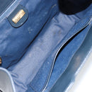 GUCCI Micro GG Supreme Shoulder Bag PVC Navy Gold 004 113 0364 Auth 152086-10