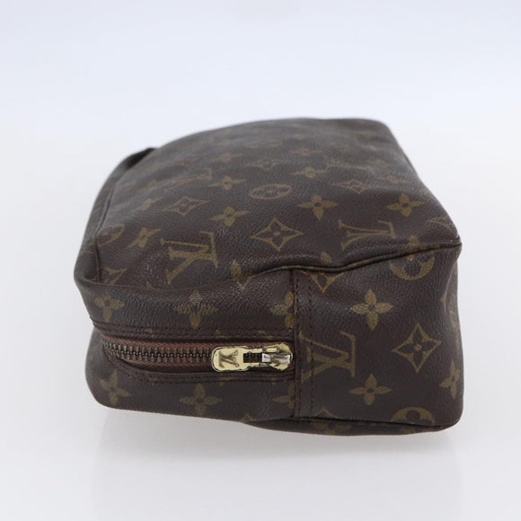 LOUIS VUITTON Monogram Trousse Toilette 28 Clutch Bag M47522 LV Auth 152088