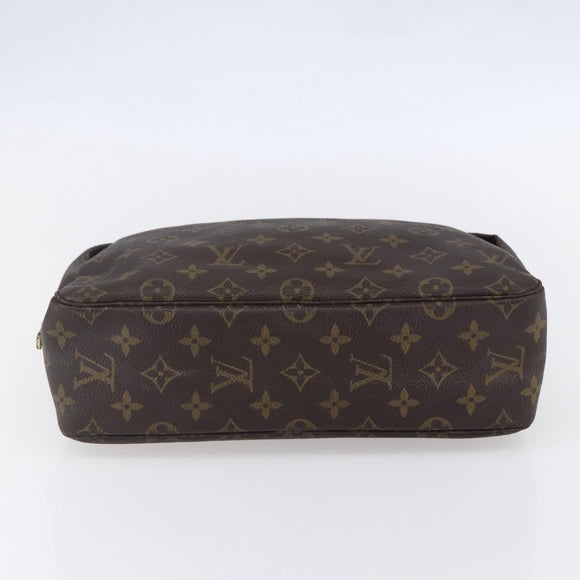 LOUIS VUITTON Monogram Trousse Toilette 28 Clutch Bag M47522 LV Auth 152088