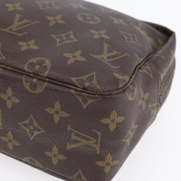 LOUIS VUITTON Monogram Trousse Toilette 28 Clutch Bag M47522 LV Auth 152088