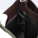 PRADA Shoulder Bag Nylon Khaki Auth 152090-18