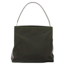 PRADA Shoulder Bag Nylon Khaki Auth 152090-2