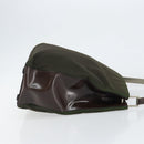 PRADA Shoulder Bag Nylon Khaki Auth 152090-3