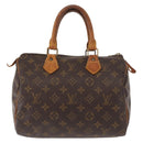 LOUIS VUITTON Monogram Speedy 25 Hand Bag M41528 LV Auth 152092-13