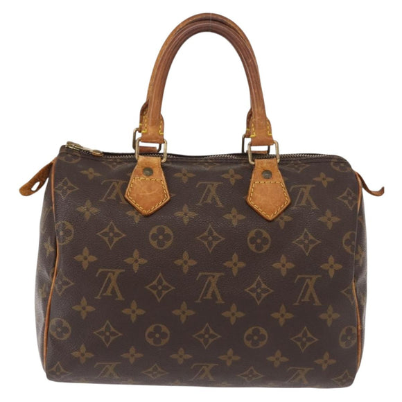 LOUIS VUITTON Monogram Speedy 25 Hand Bag M41528 LV Auth 152092
