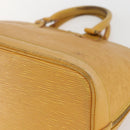 LOUIS VUITTON Epi Alma Hand Bag Yellow M52149 LV Auth 152094-9