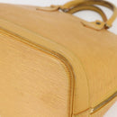 LOUIS VUITTON Epi Alma Hand Bag Yellow M52149 LV Auth 152094-15