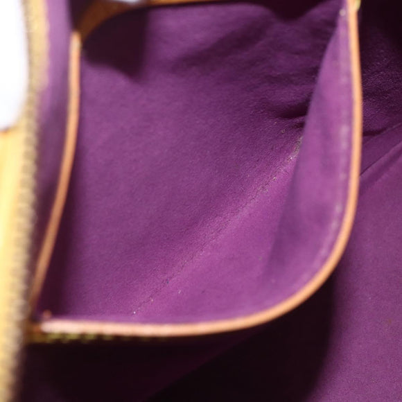 LOUIS VUITTON Epi Alma Hand Bag Yellow M52149 LV Auth 152094