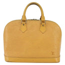 LOUIS VUITTON Epi Alma Hand Bag Yellow M52149 LV Auth 152094-13