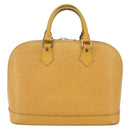 LOUIS VUITTON Epi Alma Hand Bag Yellow M52149 LV Auth 152094-2