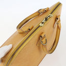 LOUIS VUITTON Epi Alma Hand Bag Yellow M52149 LV Auth 152094-6