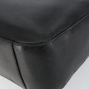 BALLY Hand Bag Leather Black Silver Auth 152095-15