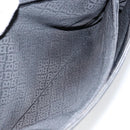 BALLY Hand Bag Leather Black Silver Auth 152095-22