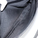 BALLY Hand Bag Leather Black Silver Auth 152095-23