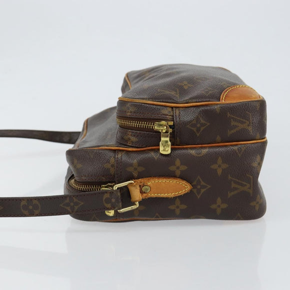 LOUIS VUITTON Monogram Nile Shoulder Bag M45244 LV Auth 152099