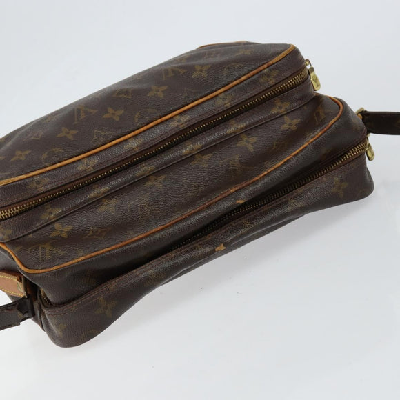 LOUIS VUITTON Monogram Nile Shoulder Bag M45244 LV Auth 152099