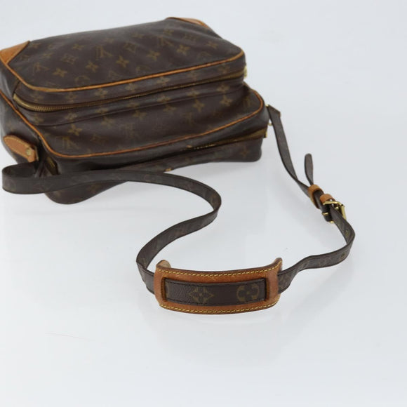 LOUIS VUITTON Monogram Nile Shoulder Bag M45244 LV Auth 152099