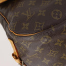 LOUIS VUITTON Monogram Saumur 35 Shoulder Bag M42254 LV Auth 152103-16