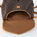 LOUIS VUITTON Monogram Saumur 35 Shoulder Bag M42254 LV Auth 152103-22