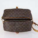 LOUIS VUITTON Monogram Saumur 35 Shoulder Bag M42254 LV Auth 152103-5