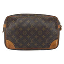 LOUIS VUITTON Monogram Compiegne 28 Clutch Bag M51845 LV Auth 152104-2
