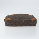 LOUIS VUITTON Monogram Compiegne 28 Clutch Bag M51845 LV Auth 152104-6